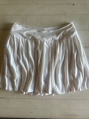 adidas White Pleated Golf Skirt NWOT